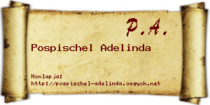Pospischel Adelinda névjegykártya